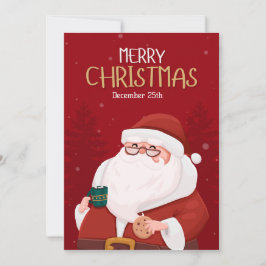 Tarjeta navidad navideña de navidad