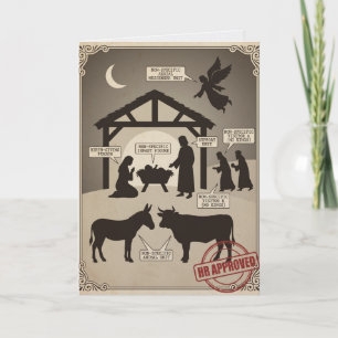 Tarjeta Navidad políticamente correcta aprobada por RRHH