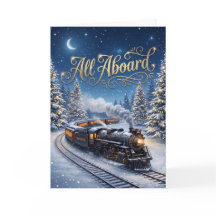 Navidad Polo Norte Polar Express Todos a Bordo Xma