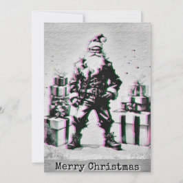 Tarjeta Navidad Punk (Santa Rosa).