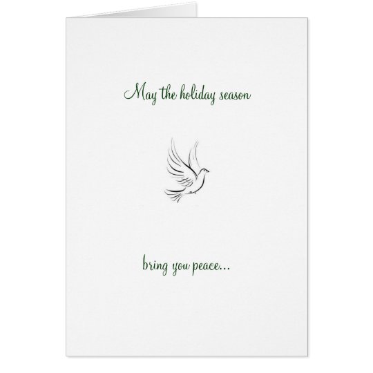 Tarjeta Navidad que saluda