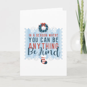 TARJETA NAVIDAD SE AMABLE