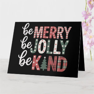 Tarjeta Navidad Sé Amable Profesor Feliz Navidad Árbol Ale