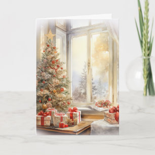 Tarjeta Navidad secreta de Santa Merry