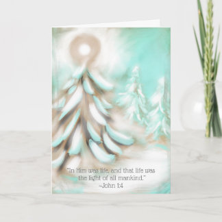 Tarjeta Navidad “Su Luz”