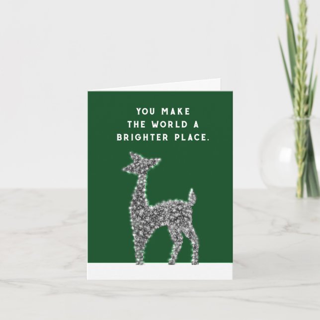 Tarjeta Navidad Voluntaria (Anverso)