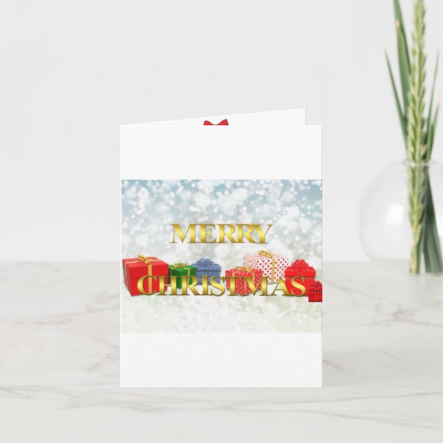 Tarjeta Navidades (Anverso)