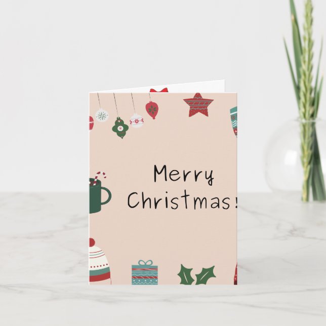 Tarjeta Navidades (Anverso)