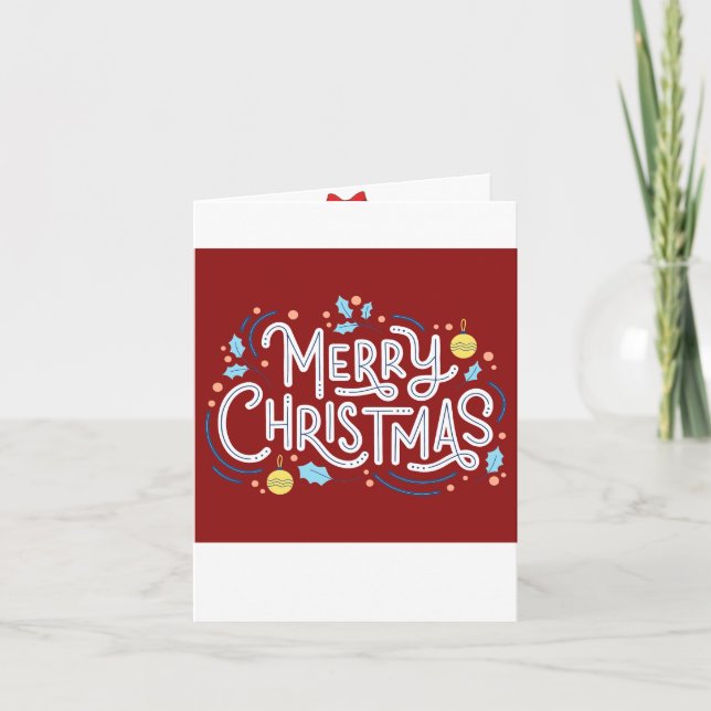 Tarjeta Navidades (Anverso)