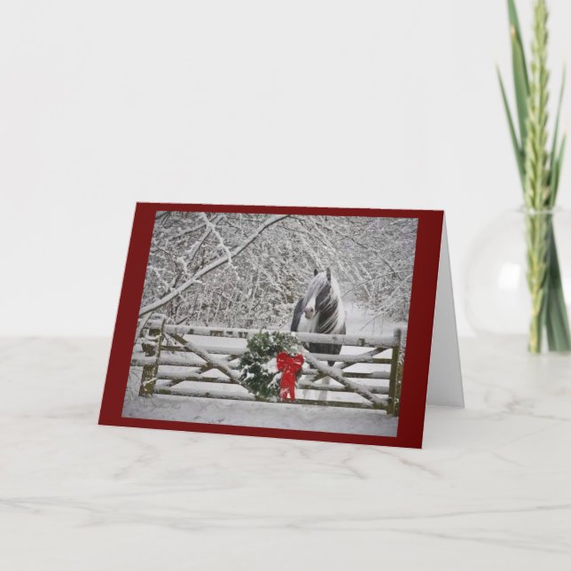 TARJETA NAVIDADES "A TRAVÉS DE LAS MILLAS" (Anverso)