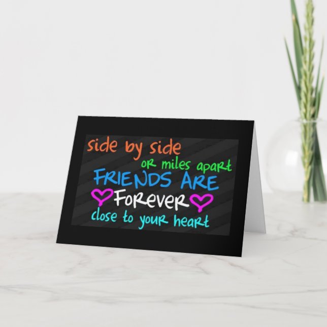 TARJETA **NAVIDADES A TRAVÉS DE LAS MILLAS A AMIGOS" (Anverso)