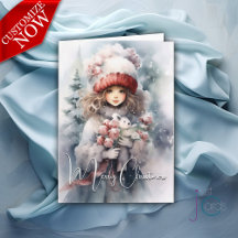 Navidades adorables hadas con oso de peluche
