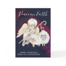 Navidades Angel Shepherd con festividad de los lam