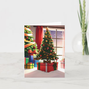 Tarjeta Navidades Anime G - AI