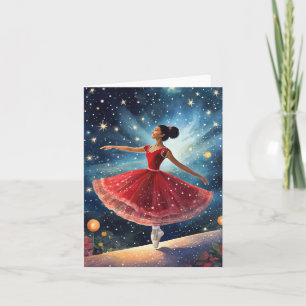 Tarjeta Navidades Ballerina