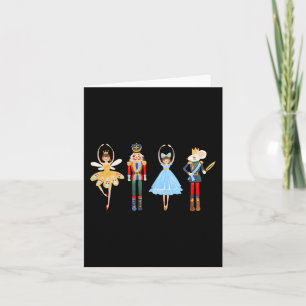 Tarjeta Navidades Ballet Razonador Cute regalos de Navidad