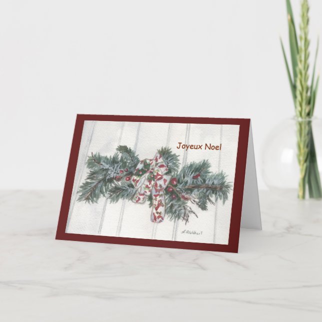 Tarjeta Navidades Balsam (Anverso)