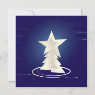 Tarjeta Navidades blancos