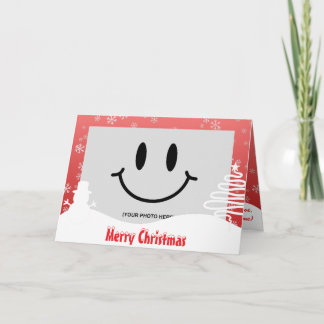 Tarjeta Navidades blancos árbol de invierno maravilla de s