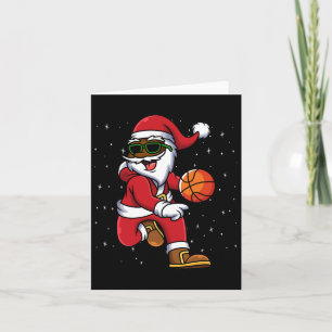 Tarjeta Navidades Bysketbyll Black African American Santa