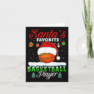 Tarjeta Navidades Bysketbyll Byll Santa Hat Xmas Niños Hom