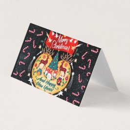 Tarjeta Navidades Candies