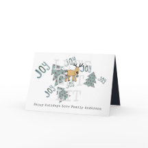 Navidades caprichosos y personalizados reno ruso