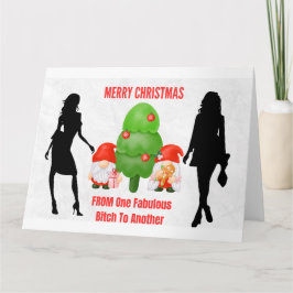 TARJETA NAVIDADES CHEEKY GNOMES MEJOR AMIGOS