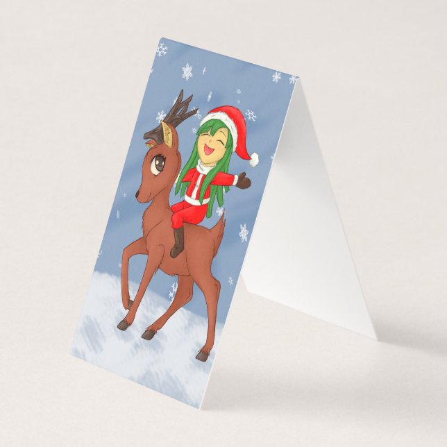 Tarjeta Navidades Cheer (Anverso)