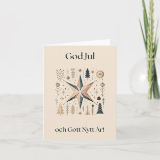 Tarjeta Navidades clásicos de Suecia