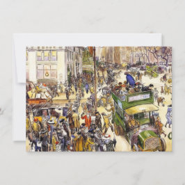 Tarjeta Navidades Compradores en la Quinta Avenida (Nueva 