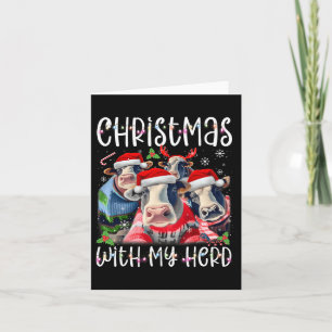 Tarjeta Navidades Con Mi Pastor De Vacas
