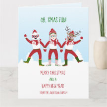 Navidades con Santa Claus, Rudolph, oso polar