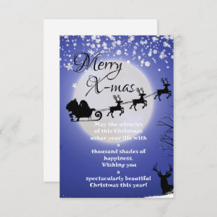 Tarjeta Navidades con su equipo