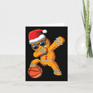 Tarjeta Navidades Dabbing Gingerbread Man Dab Guay Bysketb
