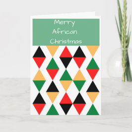 Tarjeta Navidades de África