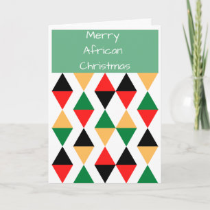 Tarjeta Navidades de África