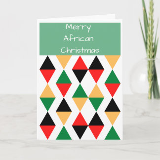 Tarjeta Navidades de África