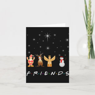Tarjeta Navidades de amigos