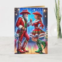 Navidades de bailarinas de vaca de Santa Country