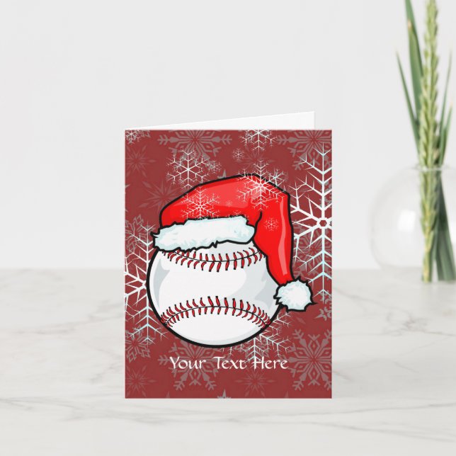 Tarjeta - Navidades de béisbol (Anverso)