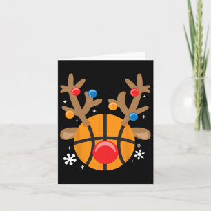 Tarjeta Navidades de Bysketbyll Reindeer Fun Cute Boy