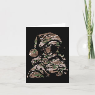 Tarjeta Navidades de camuflaje Sungles Silhouette Multi Ca