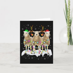 Tarjeta Navidades De Cebollos De Rinos Con Noches De Diver