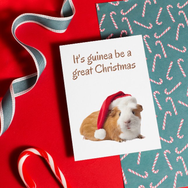 Tarjeta Navidades de cerdos de Guinea (Subido por el creador)