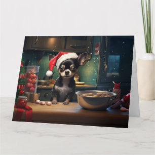 Tarjeta Navidades de Chihuahua en vacaciones