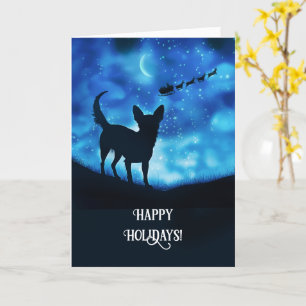 Tarjeta Navidades de Chihuahua Felices Fiestas