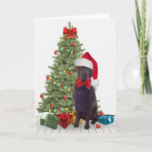 Tarjeta Navidades de Chocolate Lab