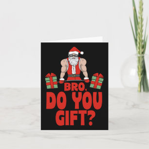 Tarjeta Navidades de construcción de cuerpos de elevación 