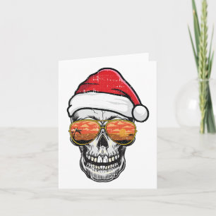 Tarjeta Navidades De Cráneo En Julio Vaca Tropical De Vera